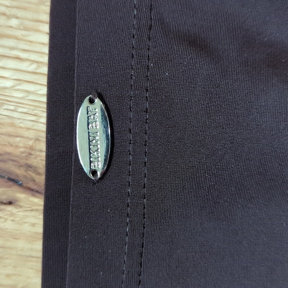 Bikini Bay. High-Waisted Chocolate Brown Bikini Bottom. Size XL. - Picture 3 of 7